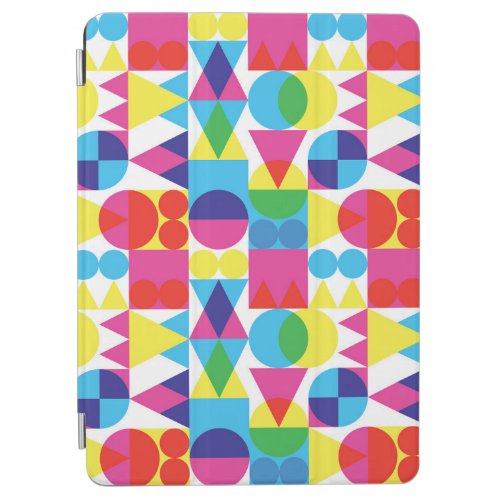 Abstract colorful geometric pattern design iPad air cover