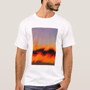 Abstract Colorful Geometrical Art T-Shirt