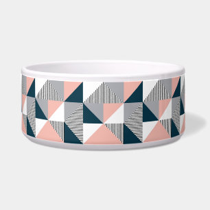 Abstract colorful geometry bowl