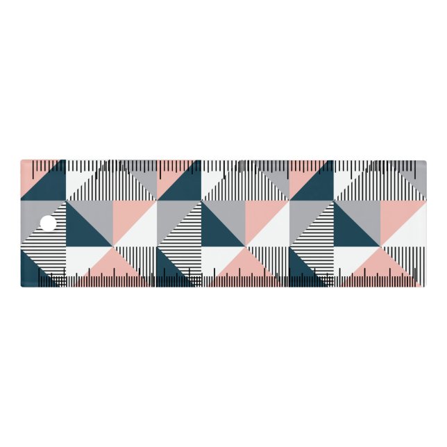 Abstract colorful geometry ruler (Front)