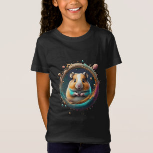 Abstract Colorful Hamster T-Shirt