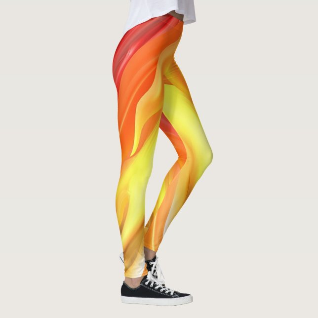 Abstract Colorful Leggings (Right)