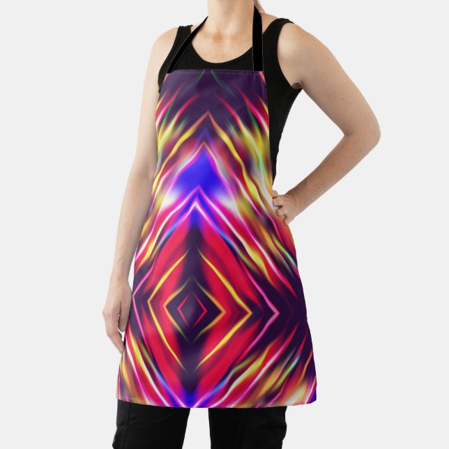 Abstract colorful lines apron (Insitu)