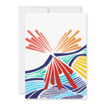 Abstract Colorful Lines Throw Pillow | Modern Geom