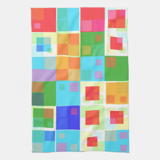 Abstract Colorful Modern Design Towel
