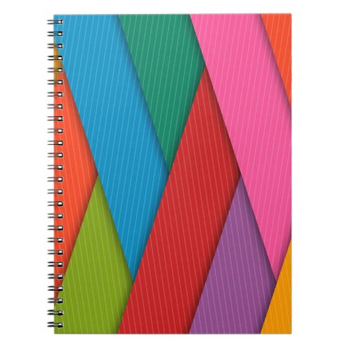 Abstract Colorful  Notebook