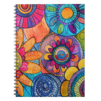 Abstract colorful Notebook