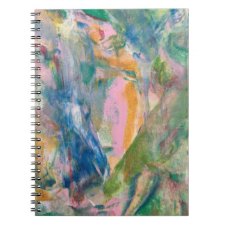 Abstract Colorful Notebook Artsy Dream Journal