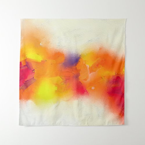 Abstract colorful oil painting on canvas texture  tapestry