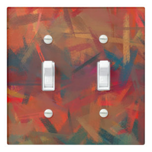 Abstract Colorful Painting #2 Light Switch Cover