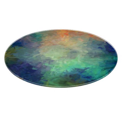 Abstract Colorful Painting 5 Cutting Board