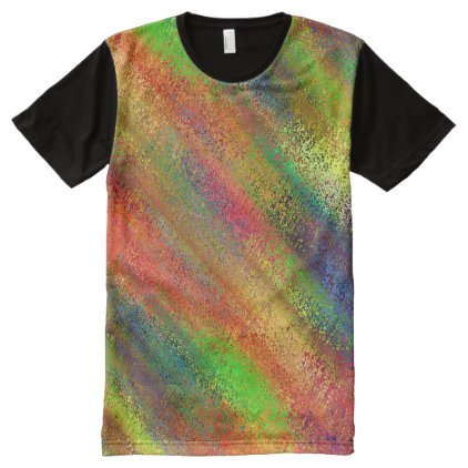 Abstract colorful pattern All-Over-Print T-Shirt