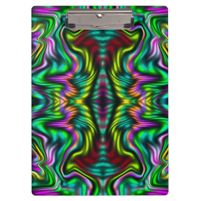 Abstract colorful pattern. clipboard (Front)