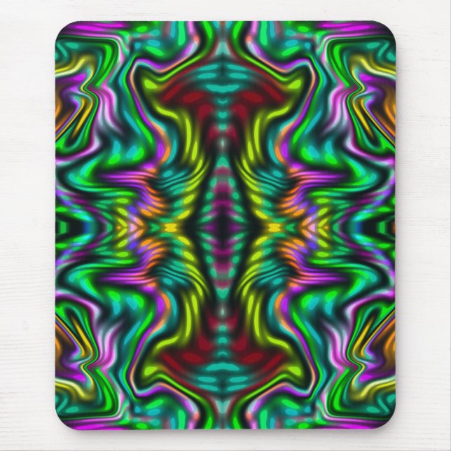 Abstract colorful pattern. mouse pad (Front)