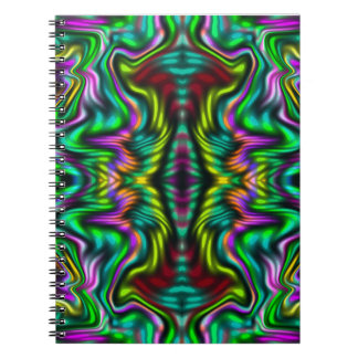 Abstract colorful pattern. notebook