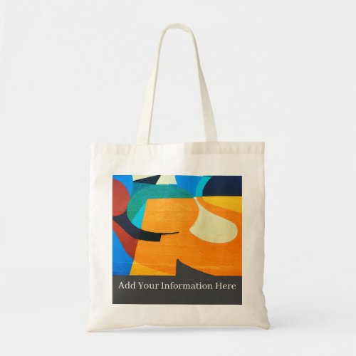 Abstract colorful Pattern  Tote Bag