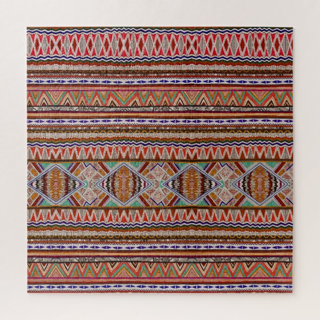 Abstract Colorful: Seamless Pattern Background. Jigsaw Puzzle (Vertical)