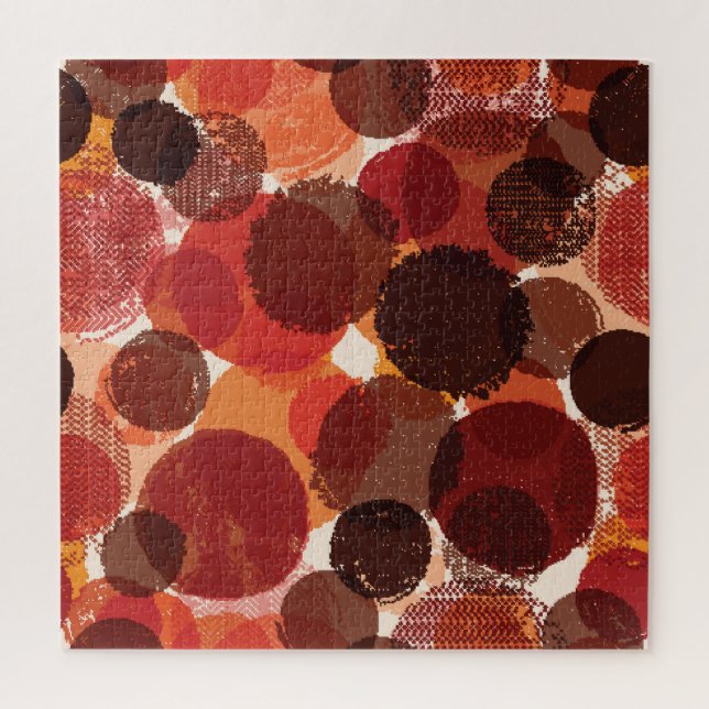 Abstract Colorful Seamless Patterns Collection Jigsaw Puzzle (Vertical)
