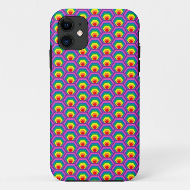 Abstract colorful shapes Case-Mate iPhone case (Back)