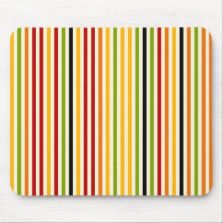 Abstract Colorful Stripes Mousepad