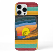 Abstract Colorful Sunset