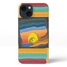 Abstract Colorful Sunset