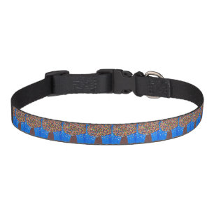 Abstract Colorful Tree Pet Collar