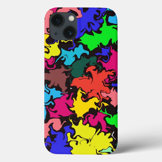 Abstract Colorful Twirl /  Case-Mate iPhone Case (Back)