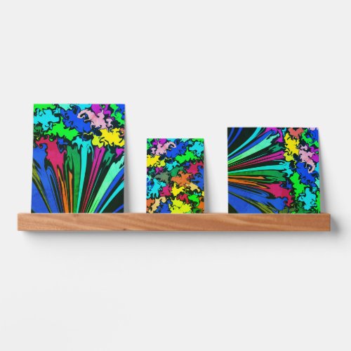 Abstract Colorful Twirl  Pinched 2 Design Filter Picture Ledge