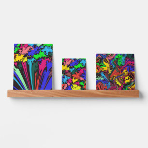 Abstract Colorful Twirl / Pinched / Picture Ledge