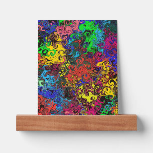 Abstract Colorful Twirlers / Picture Ledge