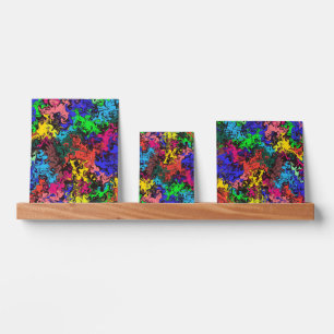 Abstract Colorful Twirly / 3 Ways / Picture Ledge