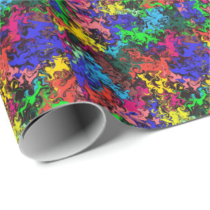 Abstract Colorful Twirly / Wrapping Paper