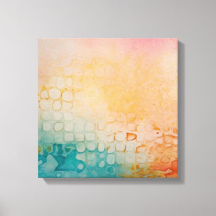 Abstract Colorful Watercolor wall art