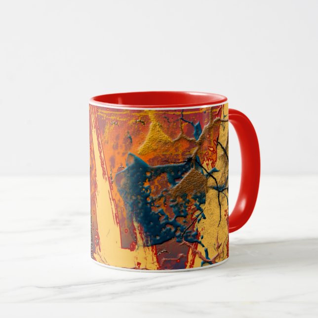 Abstract colors, art   coffee mug (Front Right)