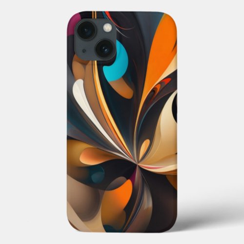 Abstract Colors iPhone 13 Case
