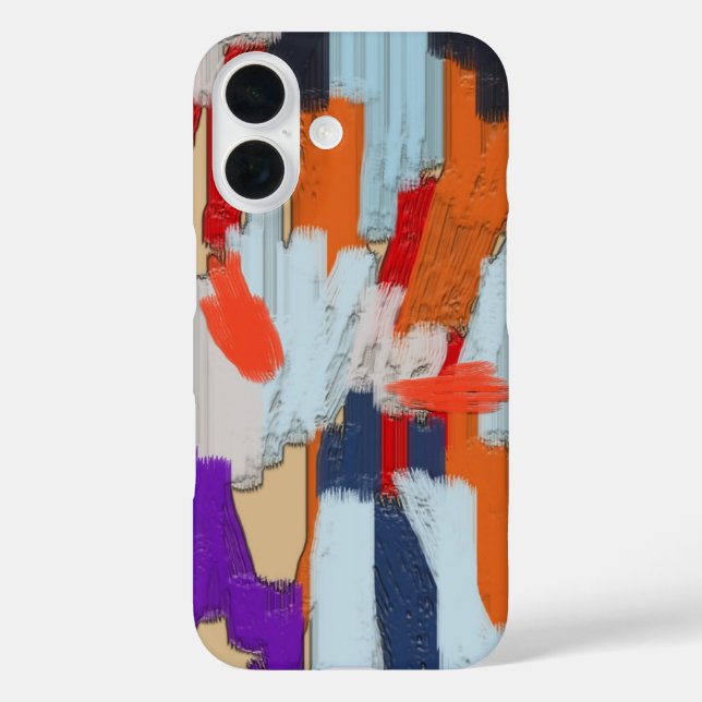 Abstract Colors Case-Mate iPhone Case (Back)