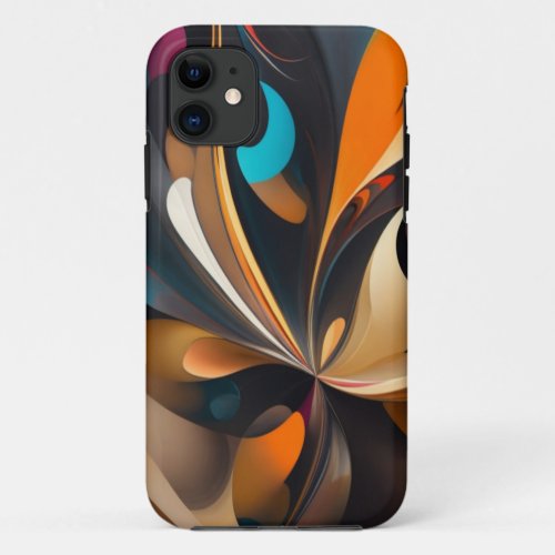 Abstract Colors iPhone 11 Case