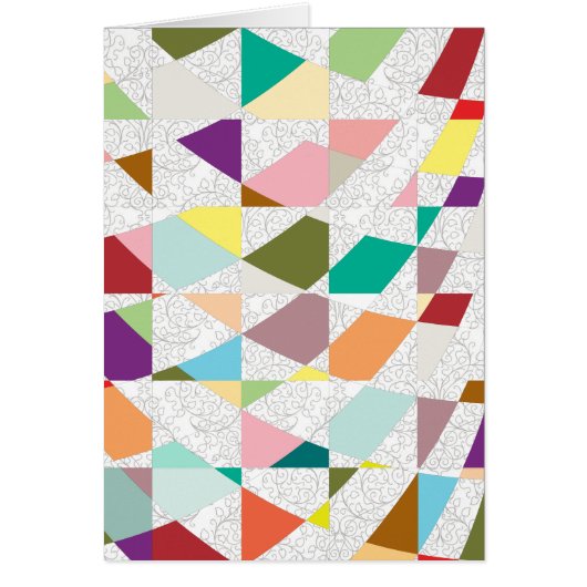 Abstract Colors Damask (Front)