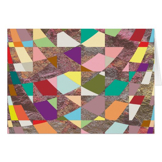 Abstract Colors Glitter (Front Horizontal)