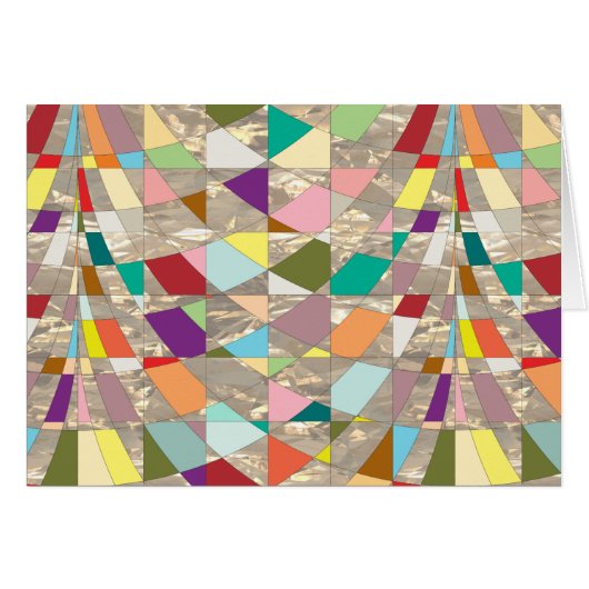 Abstract Colors Gold (Front Horizontal)