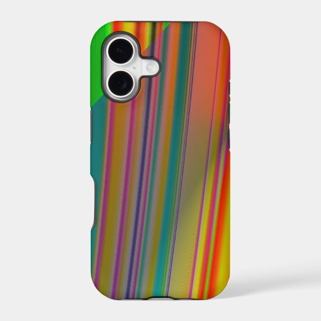 Abstract Colors iPhone Case (Back)