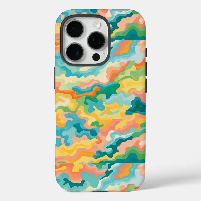 Abstract Colors iPhone / iPad case (Back)