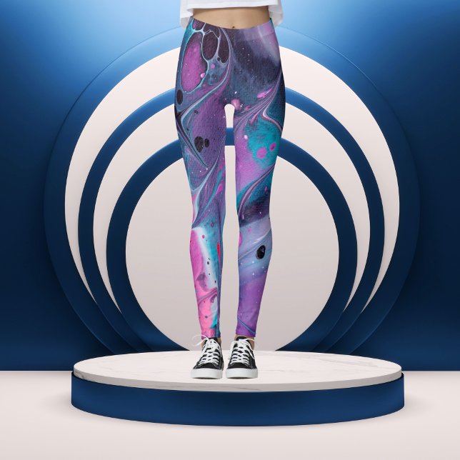 Abstract Colors Leggings (Creator Uploaded)