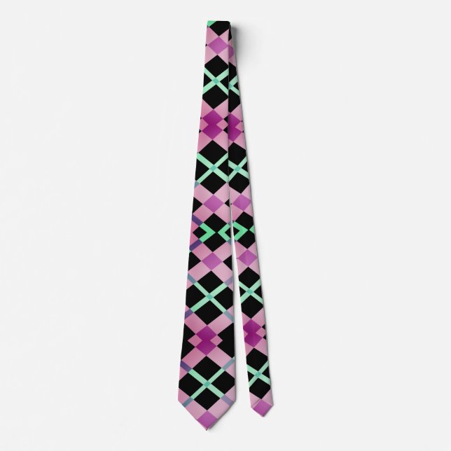 Abstract Colors Necktie (Front)
