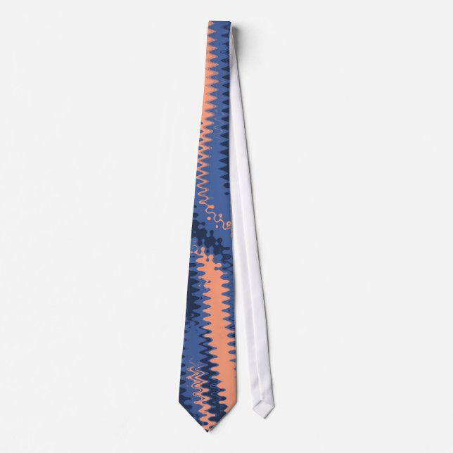 Abstract Colors Pastel #10 Neck Tie (Front)