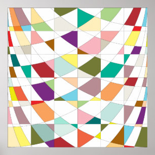 Abstract Colors Poster