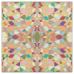 Abstract Colors Sun Burst Fabric