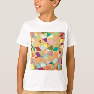 Abstract Colors Sun Burst T-Shirt