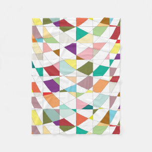Abstract Colors Tapestry Fleece Blanket